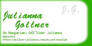 julianna gollner business card